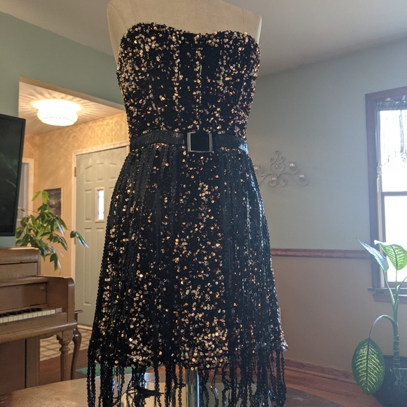 Blue b sequin dress - Picture 4 of 14